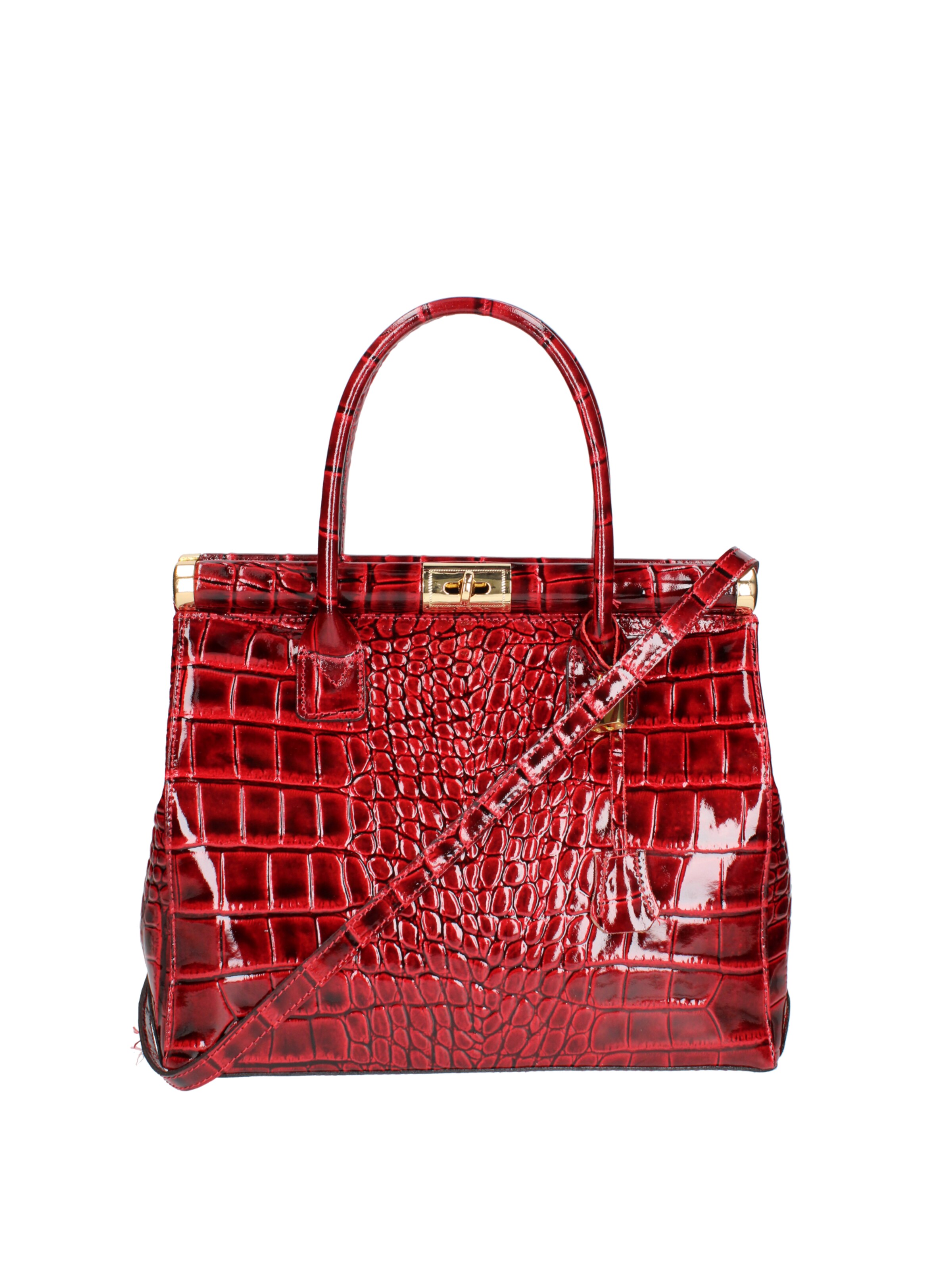 Gave Lux Handtas in Rood: voorkant