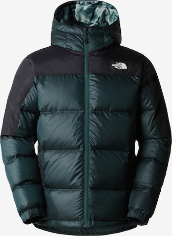 THE NORTH FACE Яке Outdoor 'DIABLO' в зелено: отпред