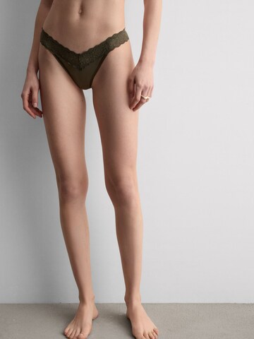 INTIMISSIMI Slip in Grün: Vorderseite