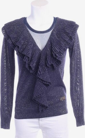 Cavalli Class Top & Shirt in S in Blue: front
