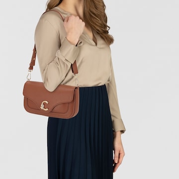 Sac bandoulière 'C-Me' Coccinelle en marron
