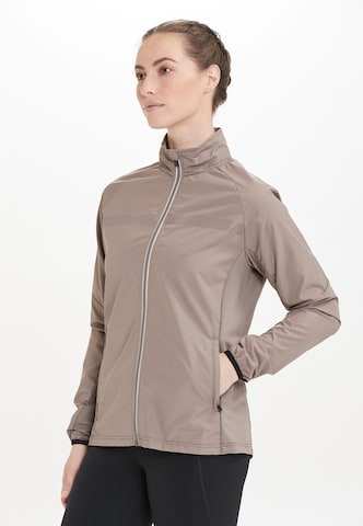 ENDURANCE Athletic Jacket 'Ginar' in Grey: front