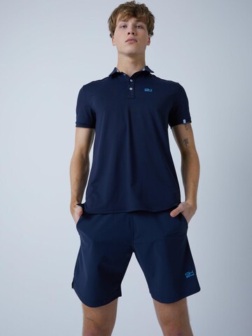 T-Shirt fonctionnel 'Polo' SPORTKIND en bleu