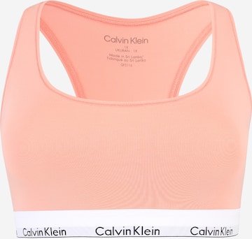 Calvin Klein Underwear Plus Podprsenka - Ružová: predná strana
