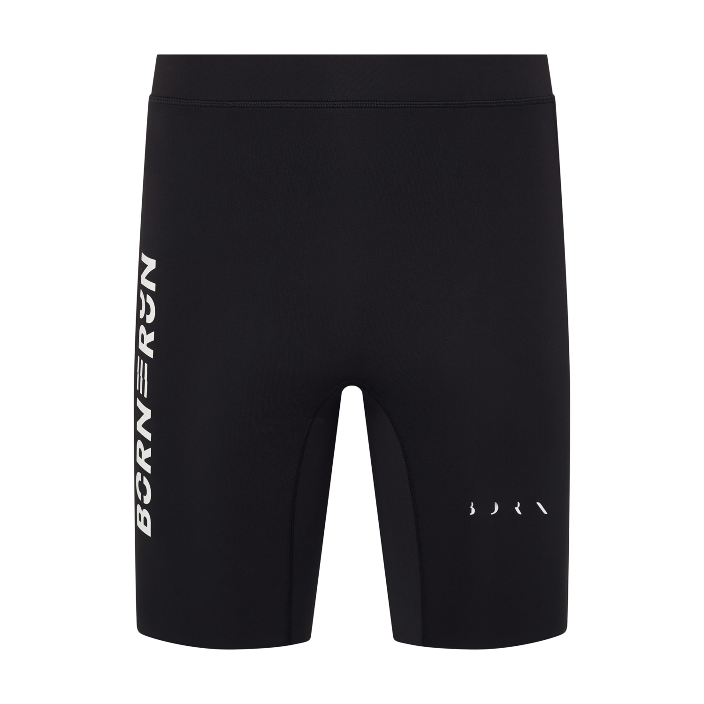 Born Regular Sportbroek ' Aero Run ' in Zwart: voorkant