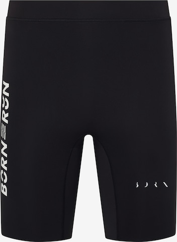 Born Regular Sports trousers ' Aero Run ' in Black: front