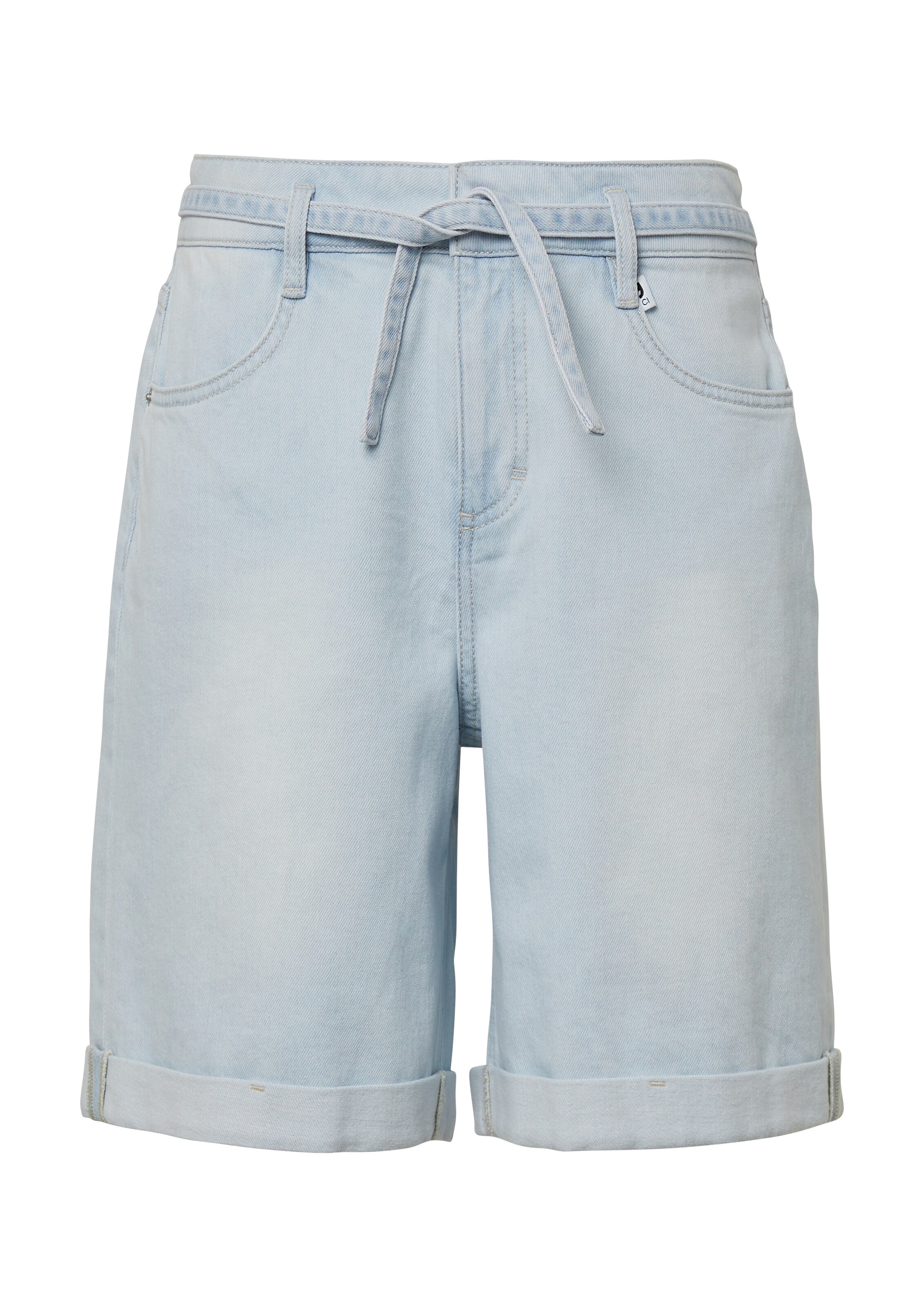 comma casual identity Loosefit Jeans in Blauw: voorkant