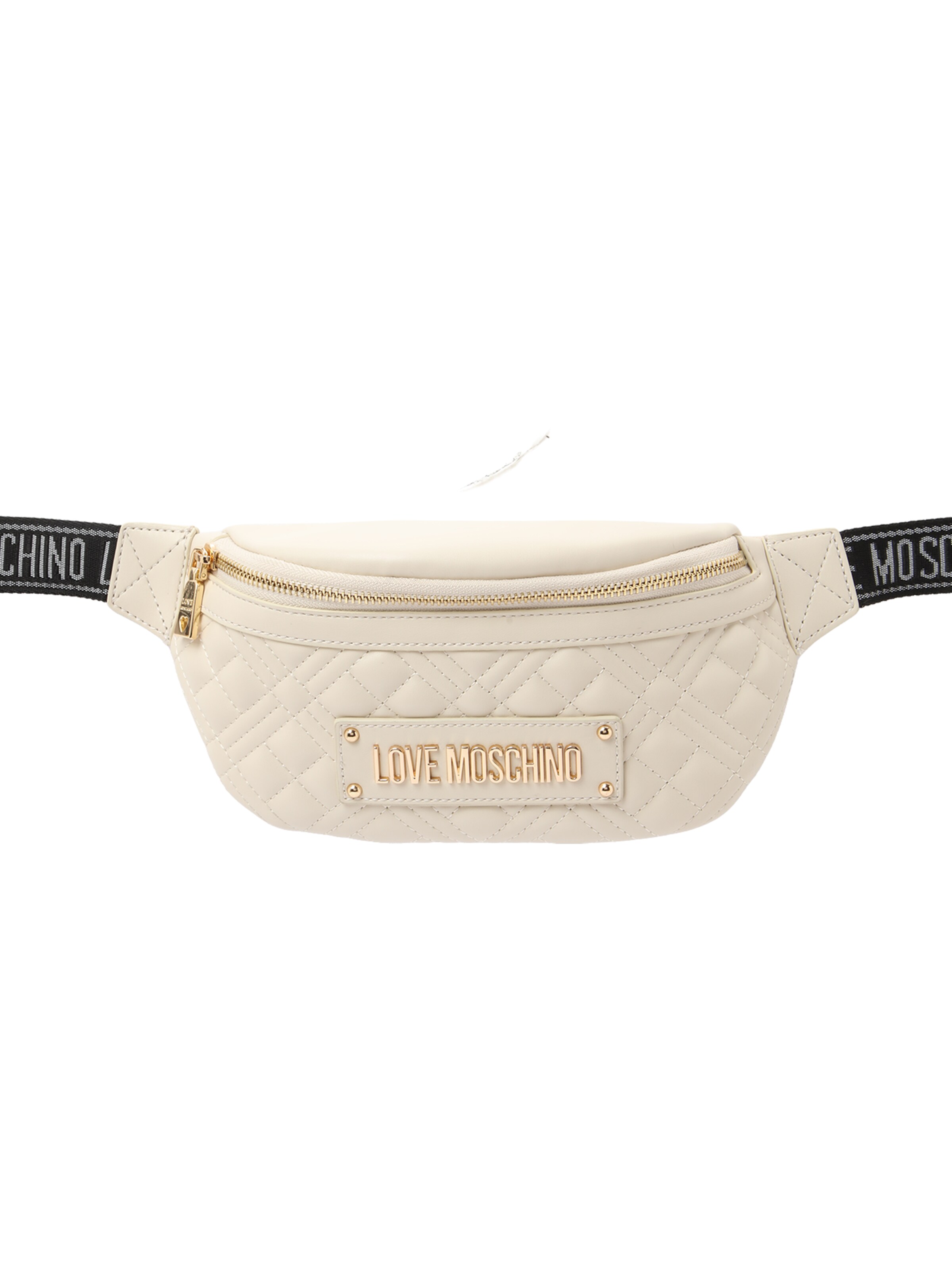 Sacs banane Love Moschino en blanc : devant