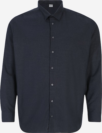 Jack & Jones Plus Button Up Shirt 'ARTHUR' in Navy, Item view