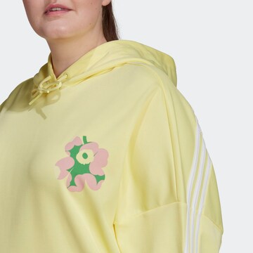 Felpa sportiva di ADIDAS SPORTSWEAR in giallo