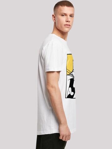 T-Shirt 'Looney Tunes Bugs Bunny Laughing' F4NT4STIC en blanc