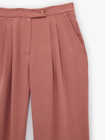 Koton Wide leg Bandplooibroek in Roze