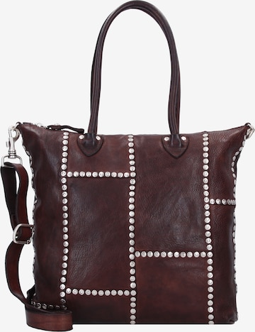 Campomaggi Shoulder Bag in Brown: front