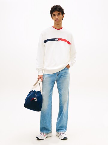 Tommy Jeans Sweatshirt in Weiß