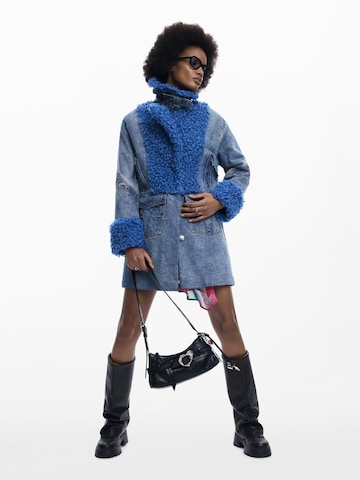 Desigual Zimný kabát - Modrá