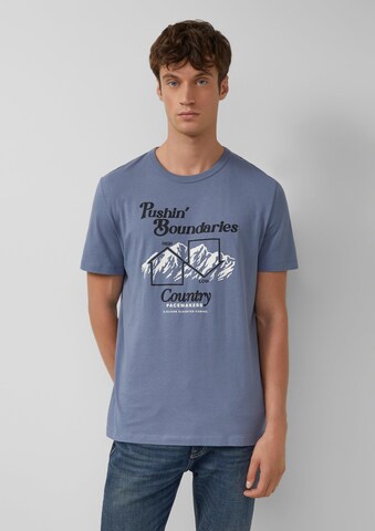T-Shirt s.Oliver en bleu : devant