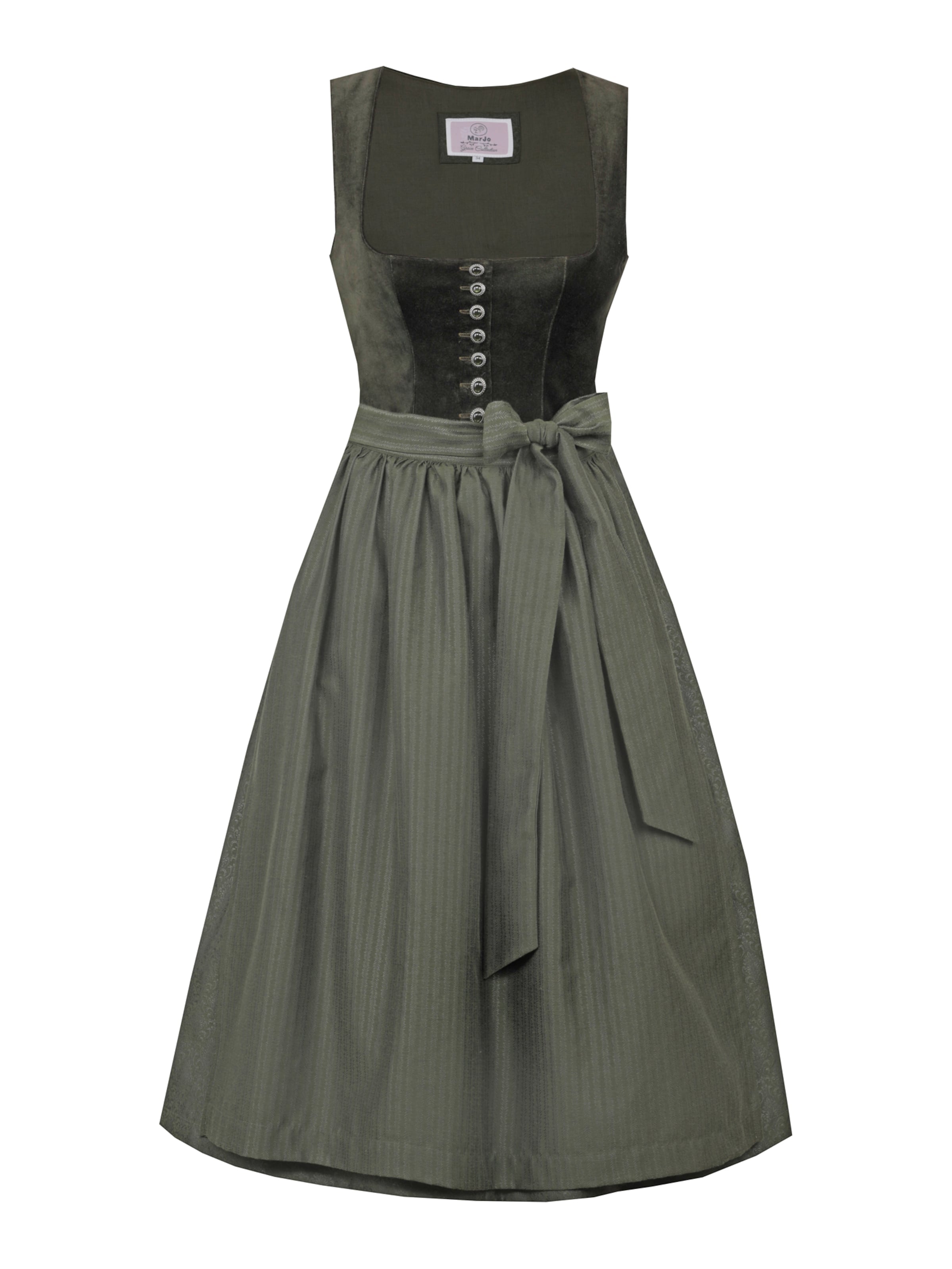 Rochițe tiroleze 'Nußdorf' de la MARJO pe verde: față