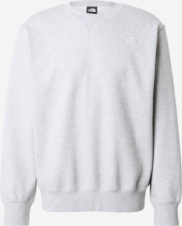 THE NORTH FACE Sweatshirt 'ESSENTIAL' in Grijs: voorkant