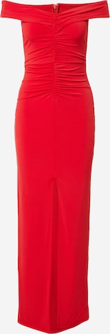 Rochie de seară de la Lipsy pe roșu: față