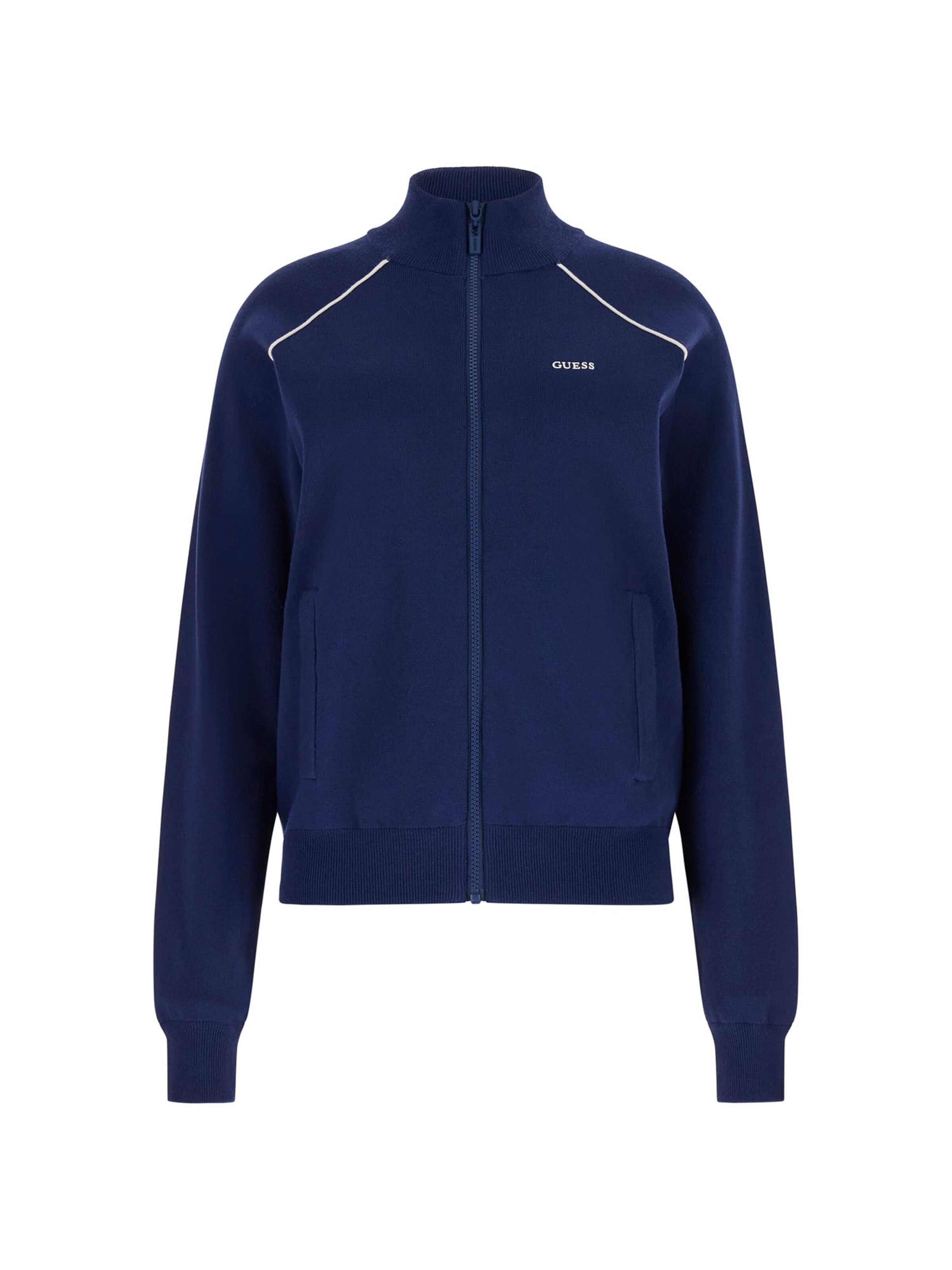 GUESS Zip-Up Hoodie in Dark blue, Item view