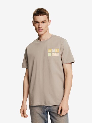 T-Shirt ESPRIT en beige : devant
