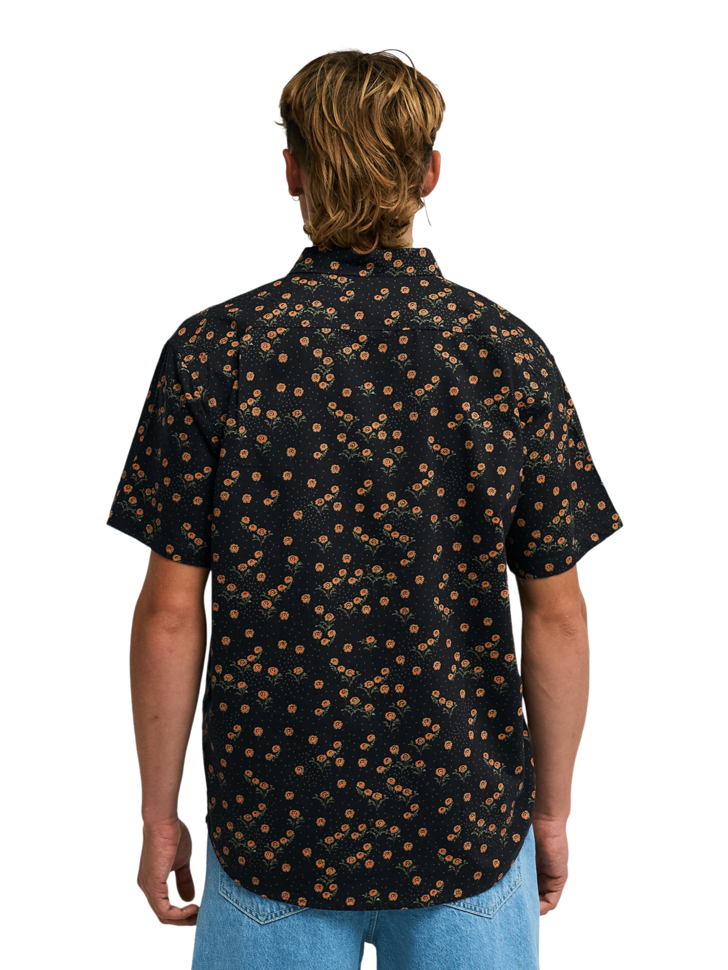 BILLABONG Regular Fit Hemd 'Sundays Mini' in Schwarz