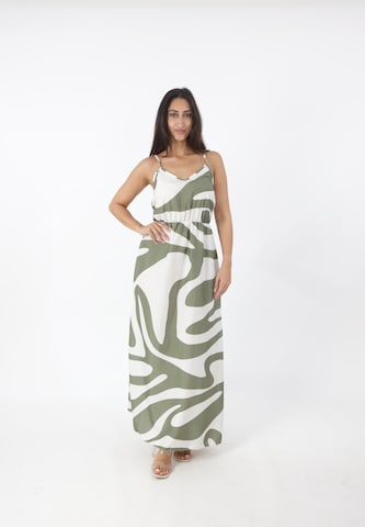 Elara Kjole i grøn: forside