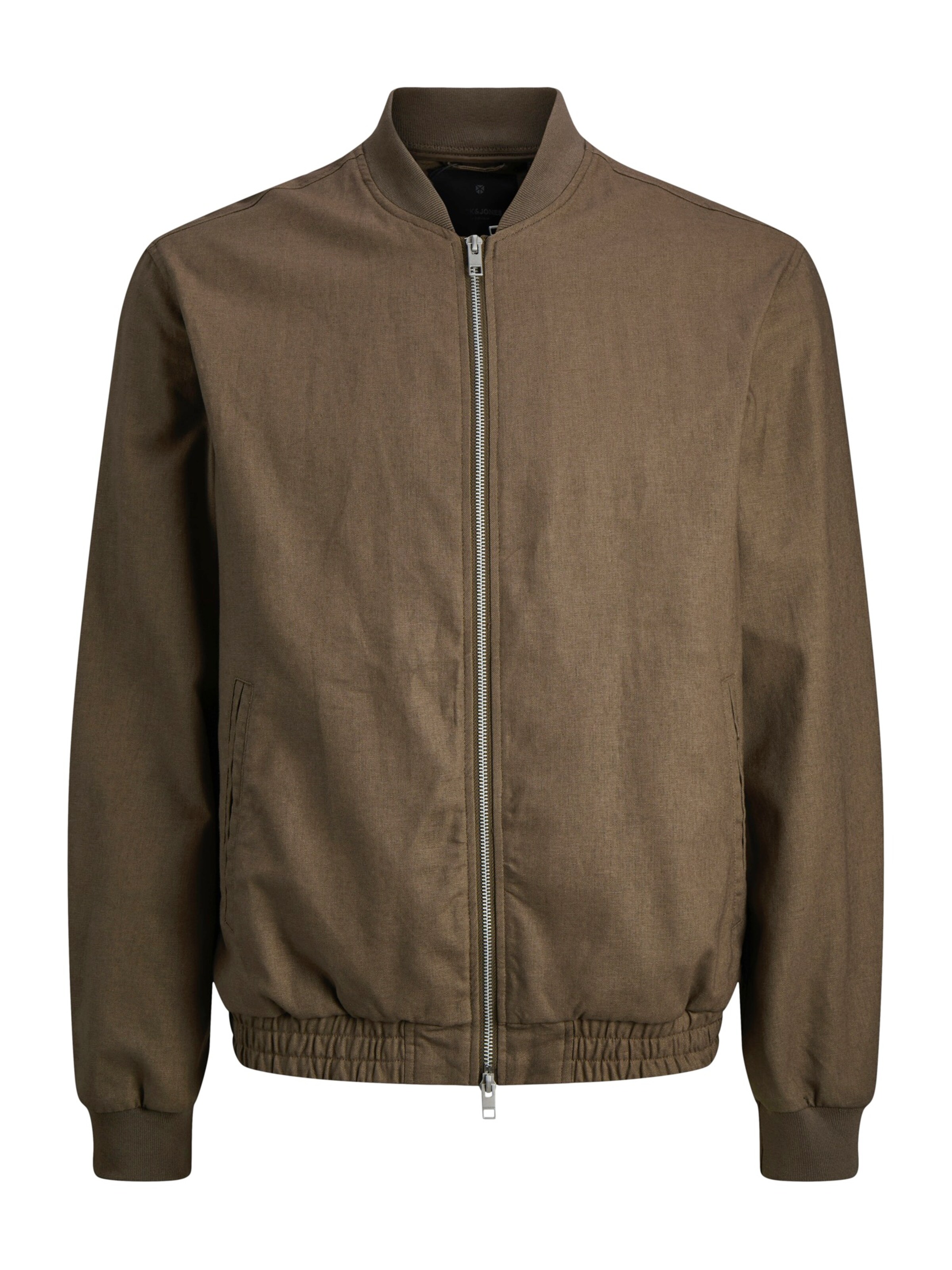 JACK & JONES Between-Season Jacket 'JPRBLALEISTER' in Brown: front