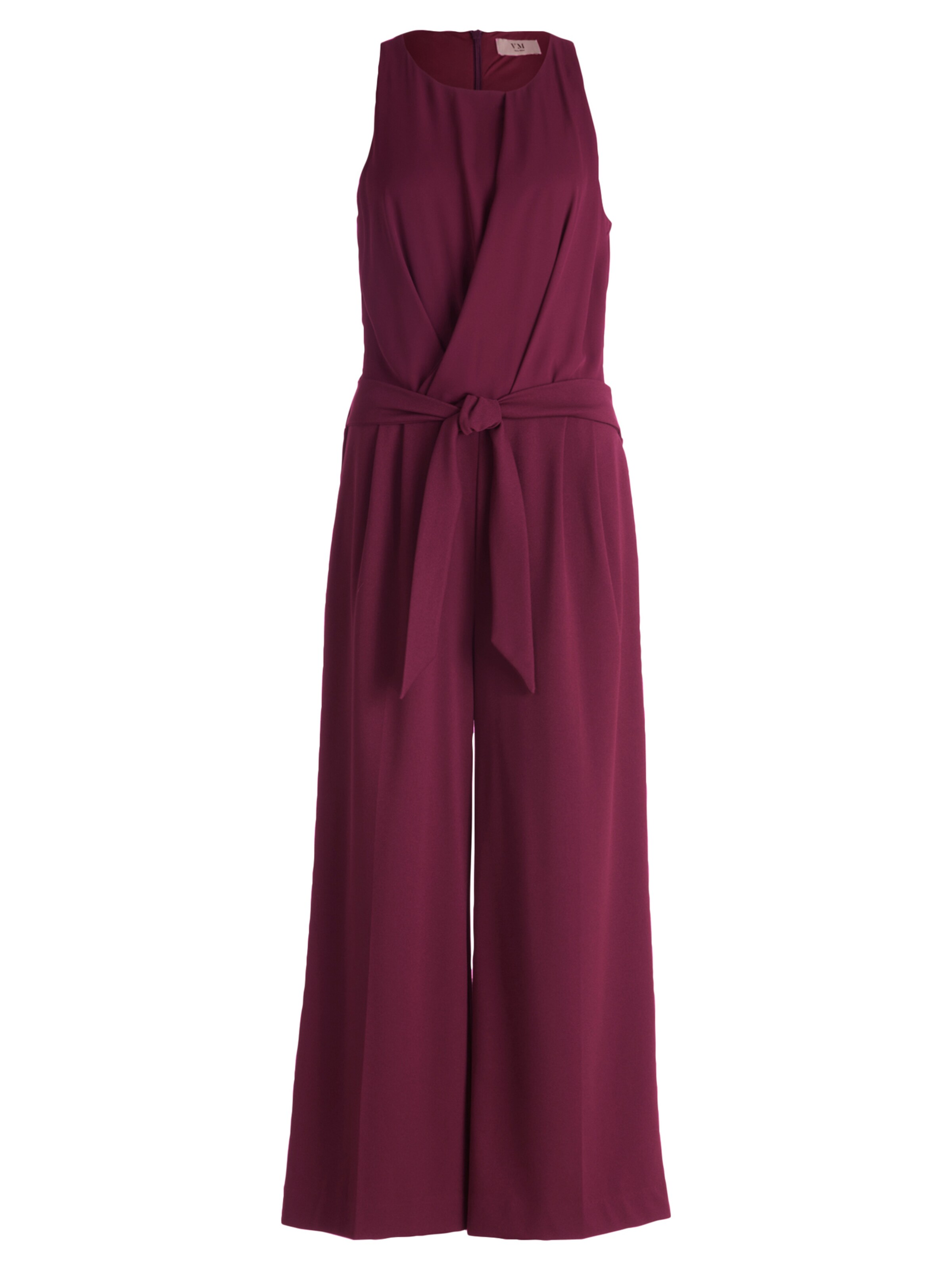 Tuta jumpsuit di Vera Mont in rosso: frontale