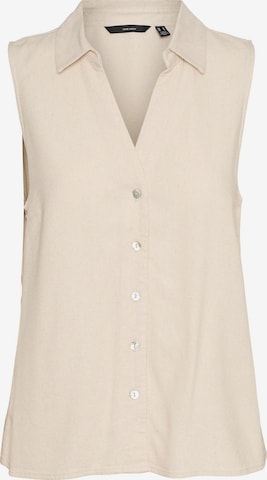 VERO MODA Blouse 'VMMymilo' in Beige: front