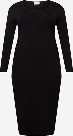 Calvin Klein Curve Dress in Black: front