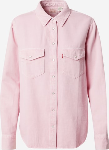 LEVI'S ® Blouse 'Iconic Western' in Pink: front