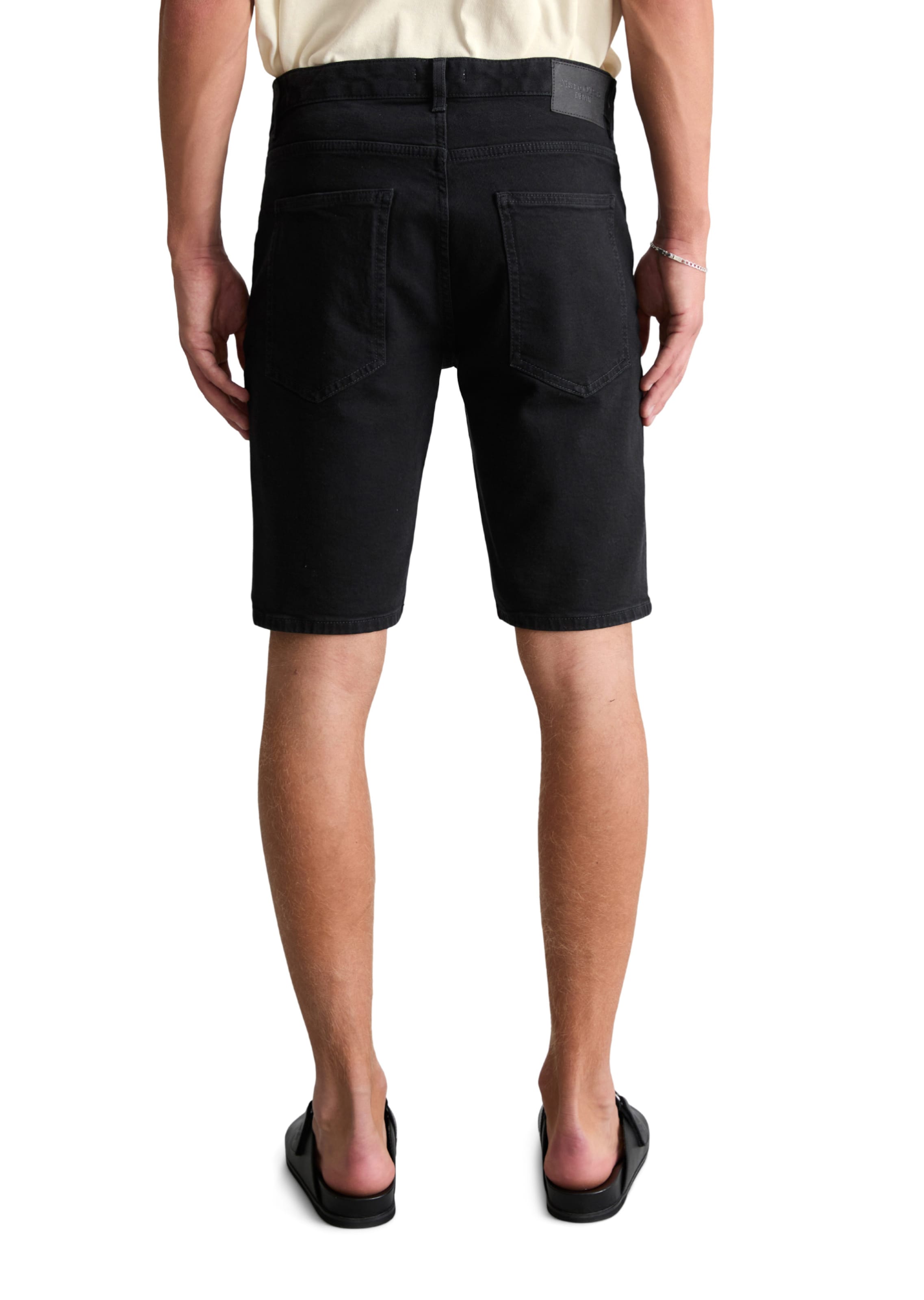Marc O'Polo DENIM Tapered Trousers in Black
