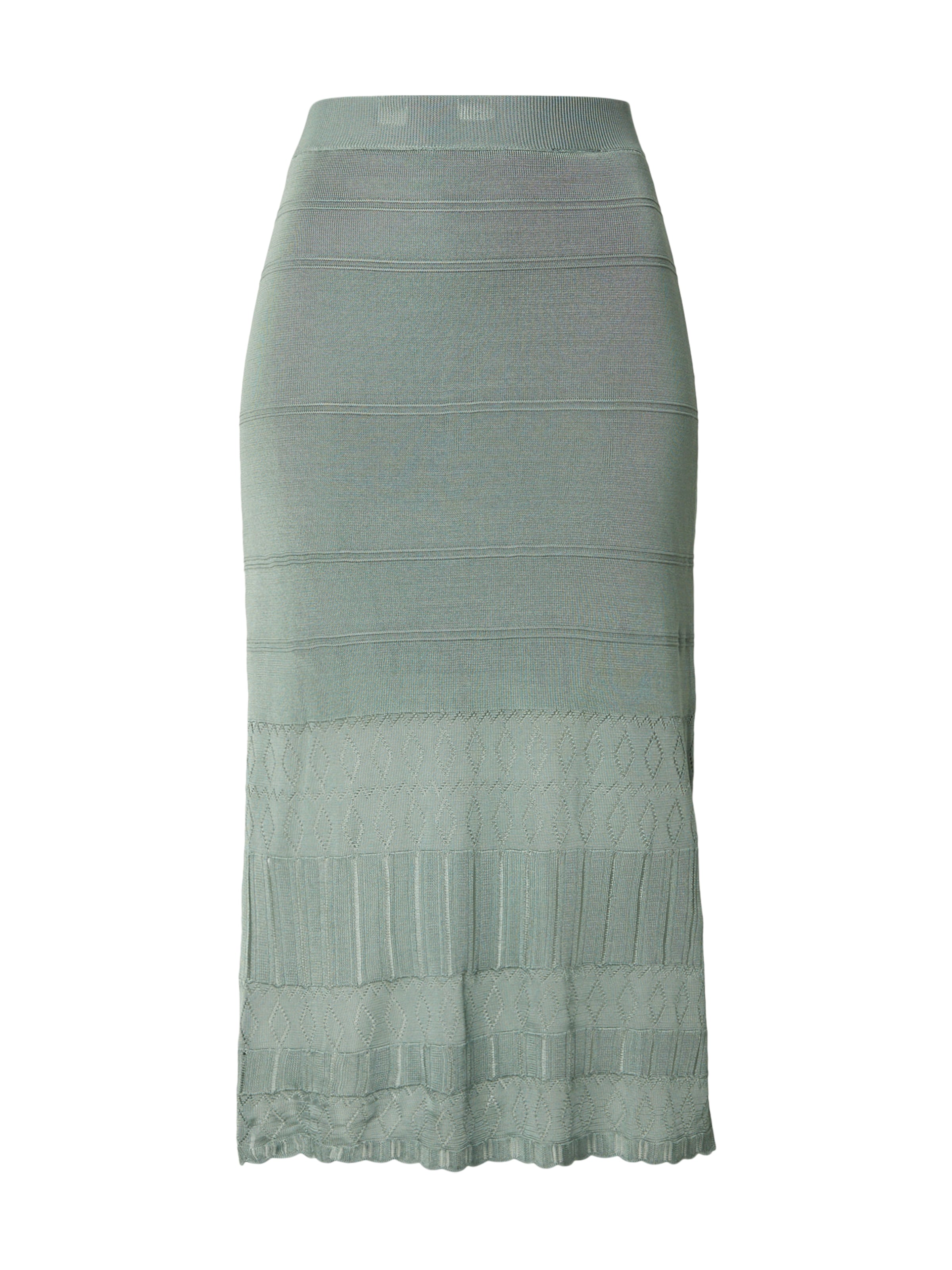 Gonna 'AVERY' di GUESS in verde: frontale