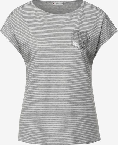 STREET ONE Shirt in Light grey / Silver / Off white, Item view