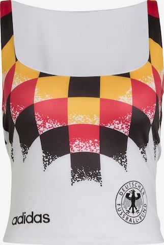 ADIDAS ORIGINALS Toppi 'Germany Reconstructed Bringback' värissä valkoinen: etupuoli