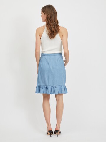 VILA Skirt 'Fanzi' in Blue