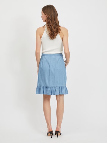 VILA Skirt 'Fanzi' in Blue