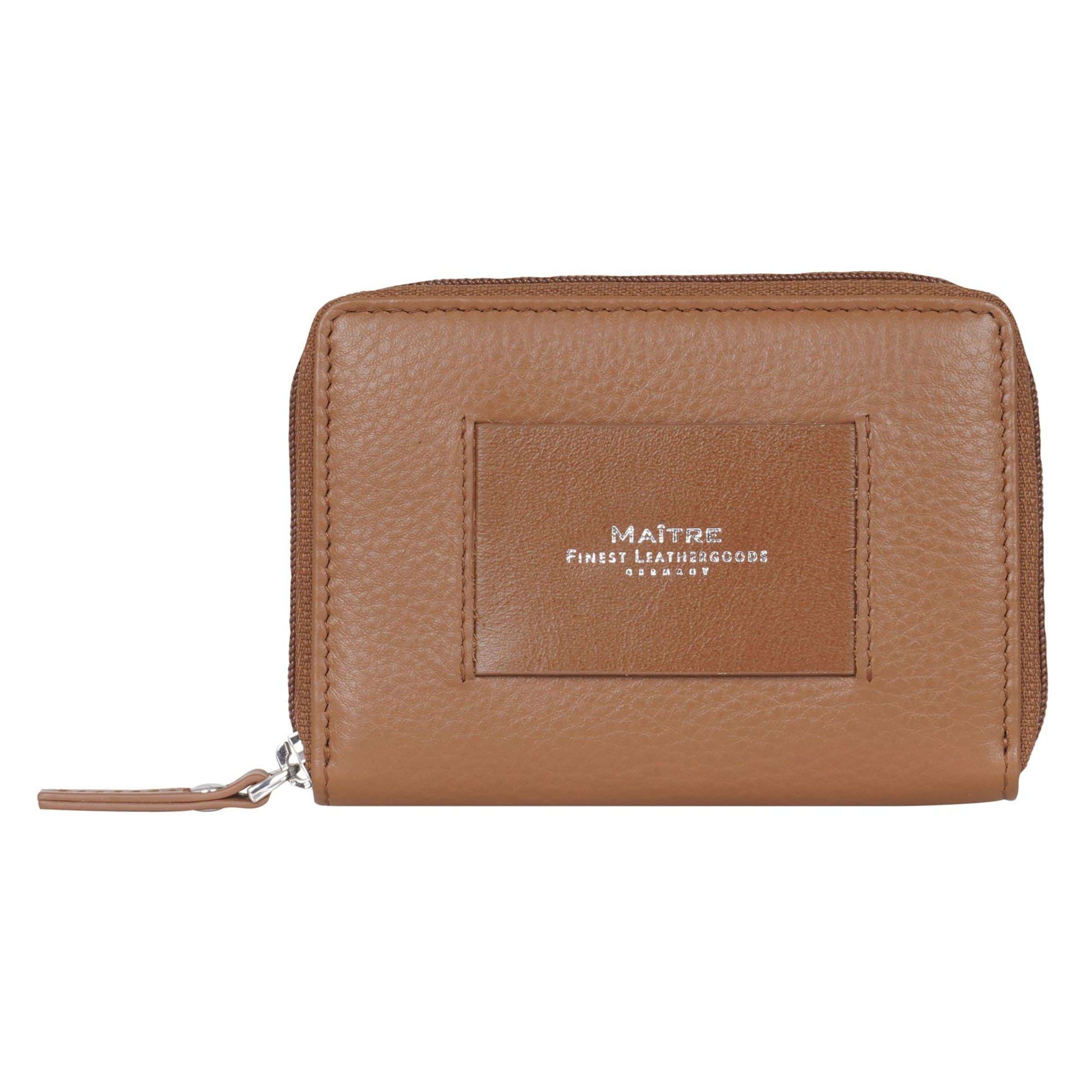 Maître Wallet 'Ellern Dalin' in Brown: front