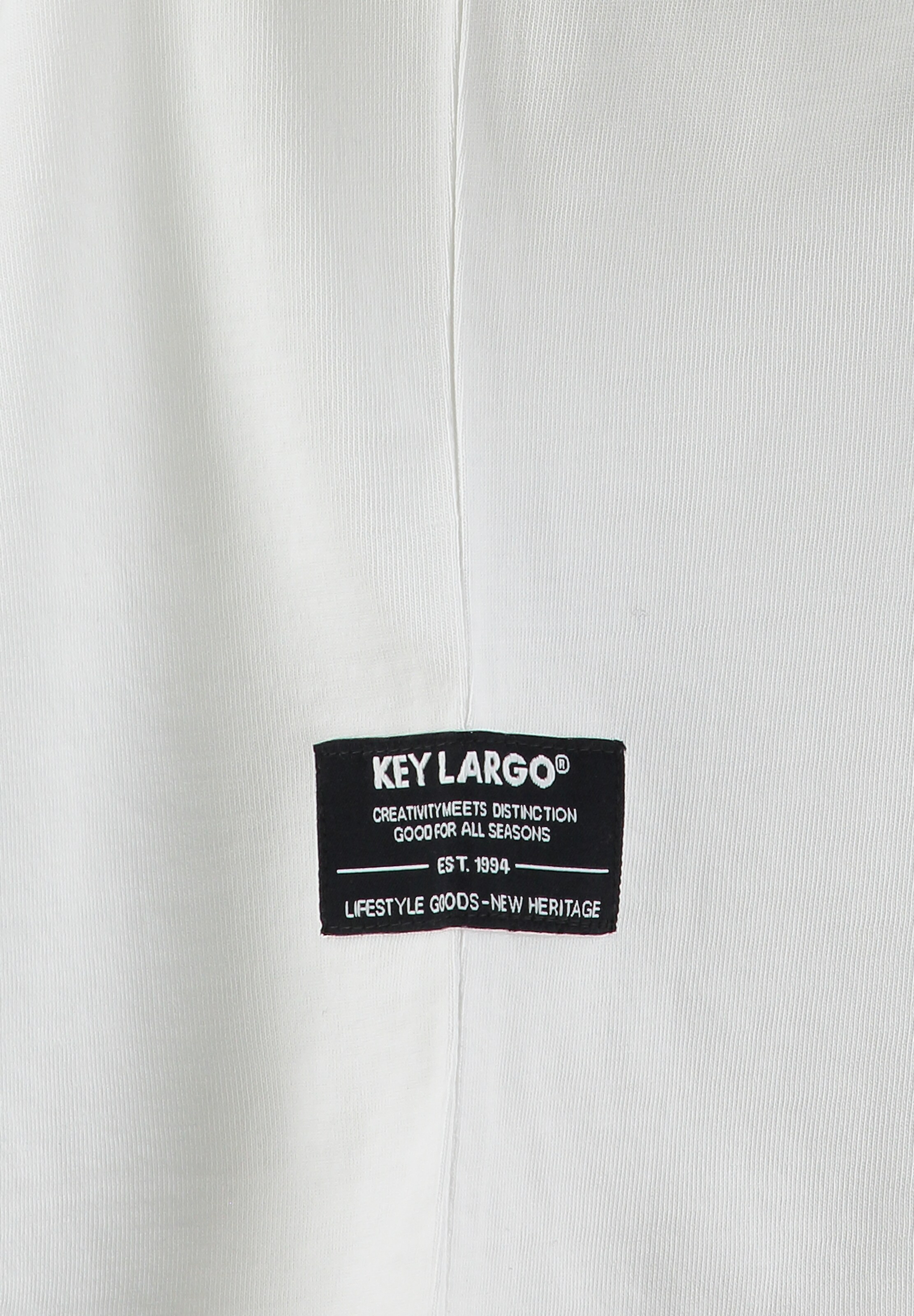 Key Largo Tričko 'Verona' – bílá