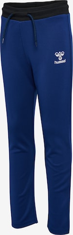 Hummel Regular Trousers 'Dallas' in Blue