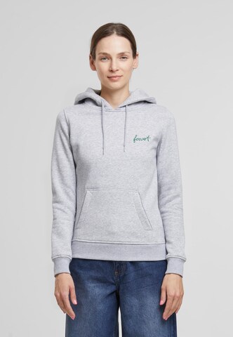 Forvert Sweatshirt 'Napa' in Grau: Vorderseite