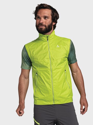 Gilet de sport 'Bygstad' Schöffel en jaune : devant