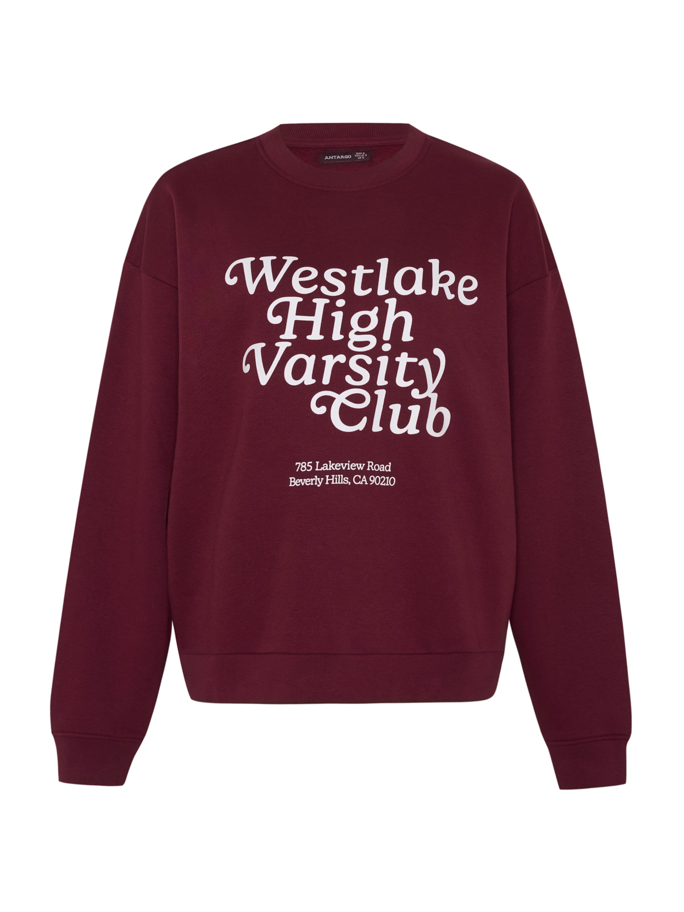 antargo Sweatshirt in Red: front