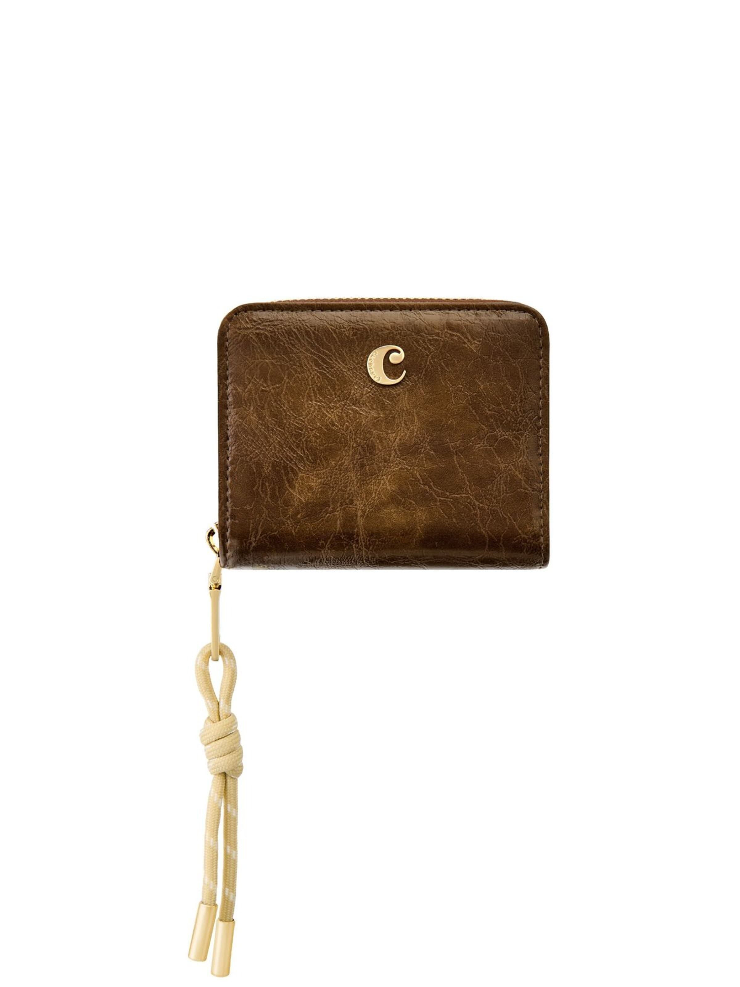 Porte-monnaies 'Card wallet with flap Philomène' Cacharel en marron