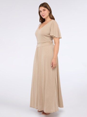 Robe Fiorella Rubino en or