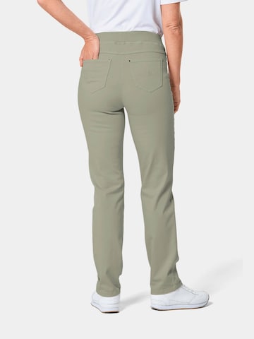 Goldner Regular Jeans 'Louisa' in Green