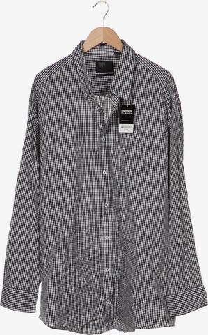 JP1880 Button Up Shirt in 4XL in Black: front