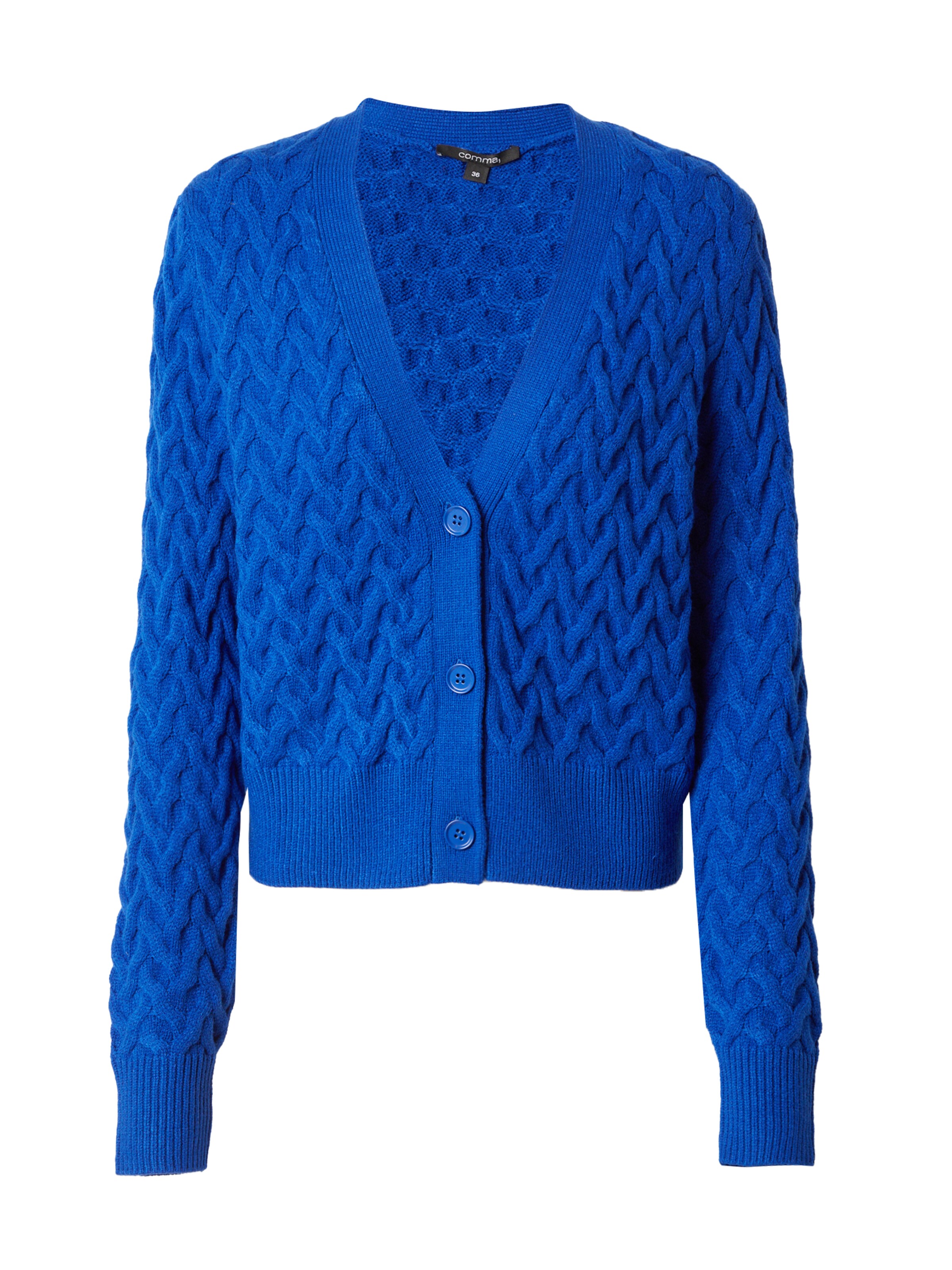 COMMA Kardigan – modrá: přední strana