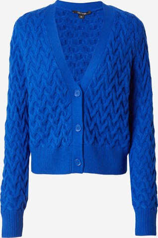 COMMA Gebreid vest in Blauw: voorkant